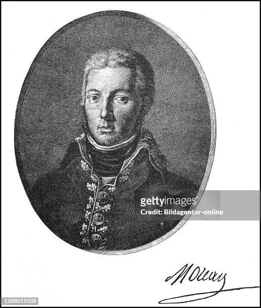 Jean-Victor-Marie Moreau, February 14, 1763 - 2 September 1813, a French general during the Revolution and the Consulate / Jean-Victor-Marie Moreau,...