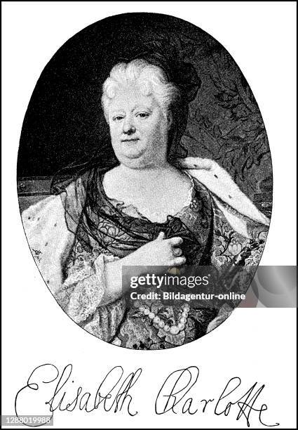 Elizabeth Charlotte, Princess Palatine, called Liselotte of the Palatinate, May 27, 1652 - December 8 was Duchess of Orleans and sister in law of...