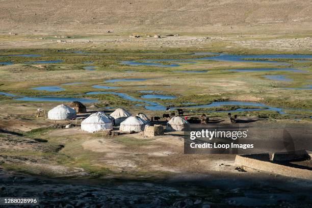 Remote Kyrgyz settlement in the Wakhan Corridor of Afghanistan.