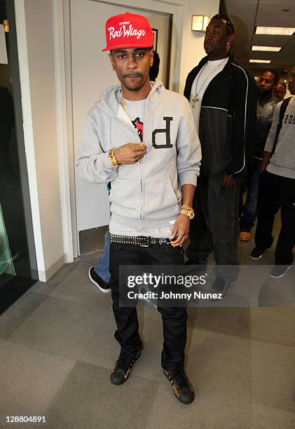 Recording artist Big Sean invades "The Whoolywood Shuffle" at SiriusXM Studio on October 8, 2011 in New York City.