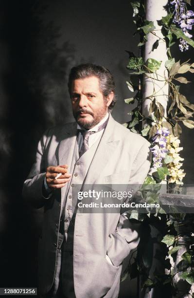 Italian actor Marcello Mastroianni , Milan, Italy, 3rd December 1993.