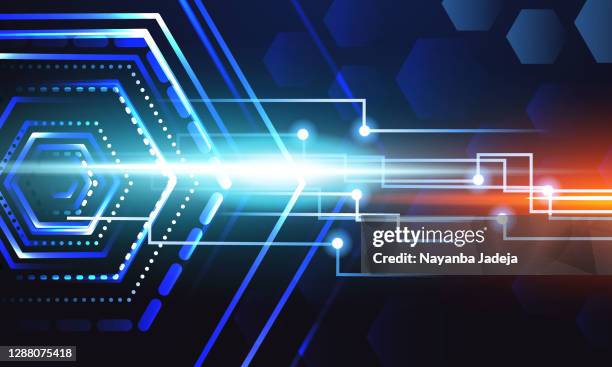 Abstract Tech Background High-Res Vector Graphic - Getty Images