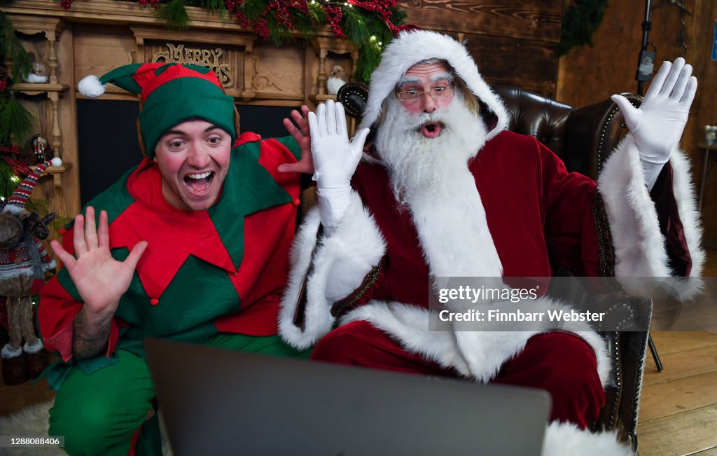 Santa Claus Zooms In To Living Rooms This Christmas