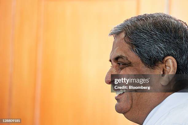 Aditya Puri, managing director of HDFC Bank Ltd., speaks during an interview in Mumbai, India, on Friday, Oct. 7, 2011. India's central bank is...