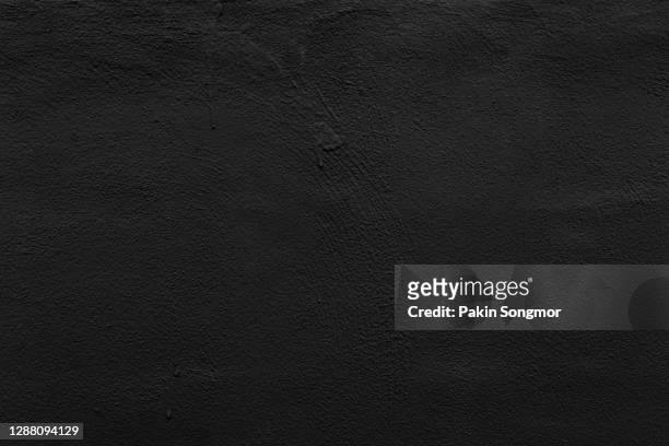 old grunge black wall texture background. - colore nero foto e immagini stock