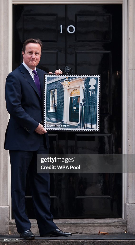 Prime Minister David Cameron Launches Stamps