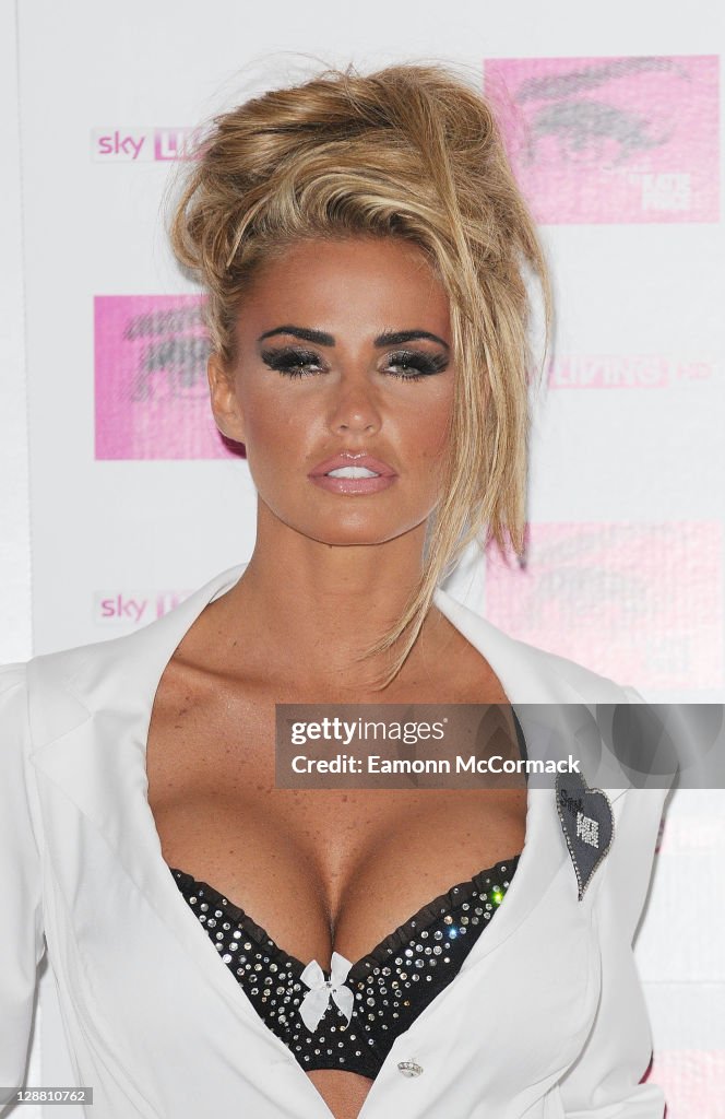 Katie Price Promotes Her New Sky Living Series 'Signed By Katie Price'