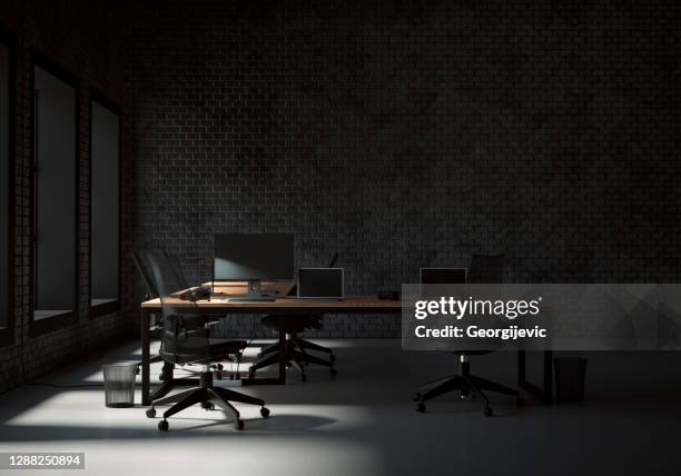 empty office - out of service stock pictures, royalty-free photos & images