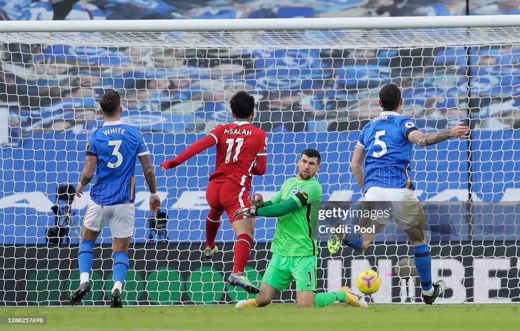 Brighton & Hove Albion v Liverpool - Premier League