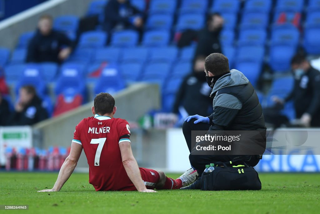 Brighton & Hove Albion v Liverpool - Premier League