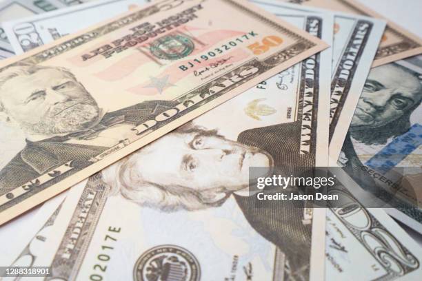 dollars - 50 dollar bill stock-fotos und bilder