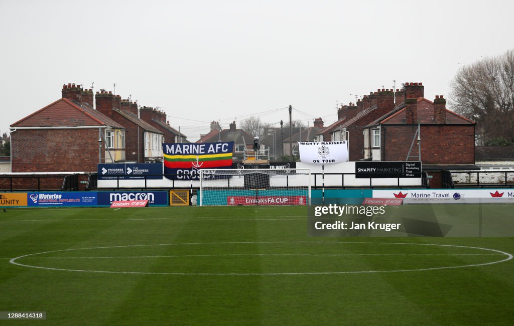 Marine v Havant And Waterlooville - FA Cup Second Round