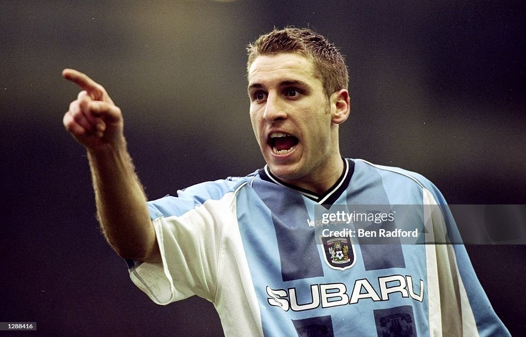 Coventry v Charlton Darren Huckerby