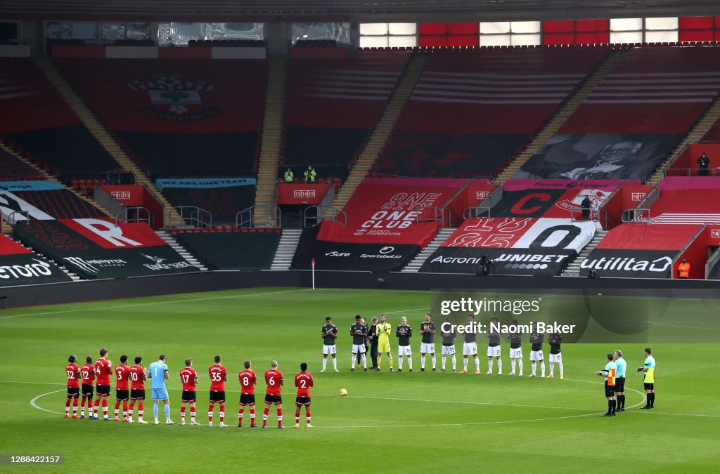 Southampton v Manchester United - Premier League