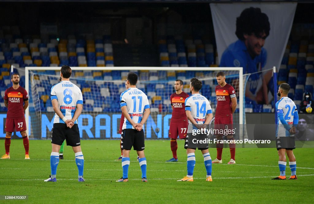 SSC Napoli v AS Roma - Serie A