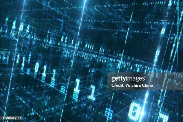 digital binary data world - cyber attack background stock pictures, royalty-free photos & images