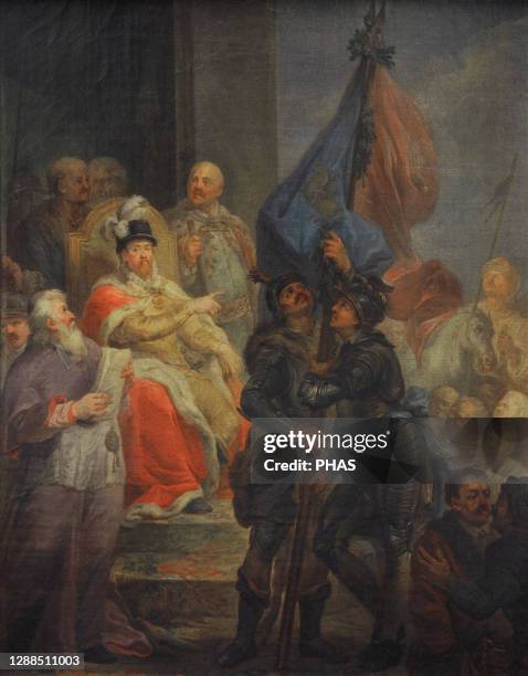 Marcello Bacciarelli . Italian painter. The Polish-Lithuanian Union in Lublin, 1796. Oil on canvas. 19th Century Polish Art Gallery . National Museum...