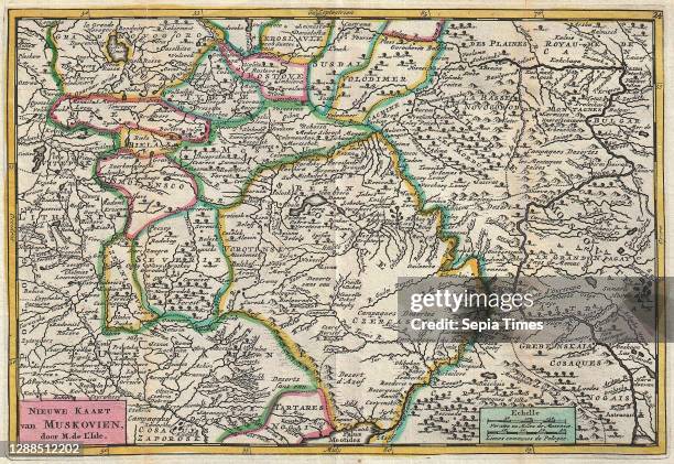 La Feuille Map of Russia.