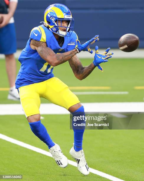 Josh Reynolds Rams Josh Reynolds of the Los Angeles Rams makes a reception during the ...