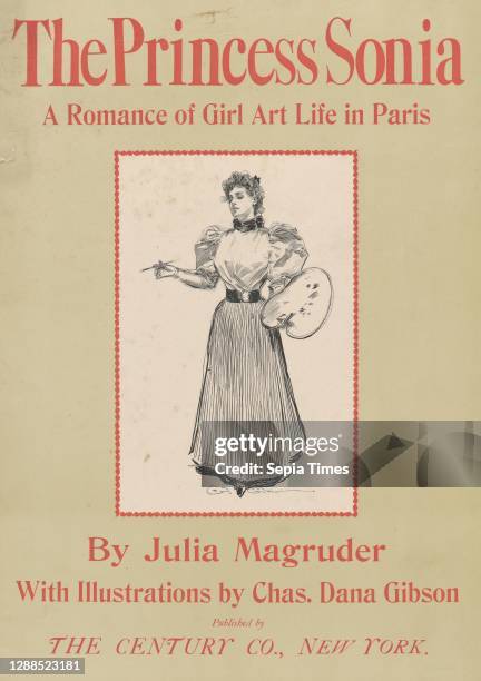 Romance of Girl Art Life in Paris Commercial relief process and letterpress, Sheet: 18 1/2 × 13 7/16 in. , Charles Dana Gibson .