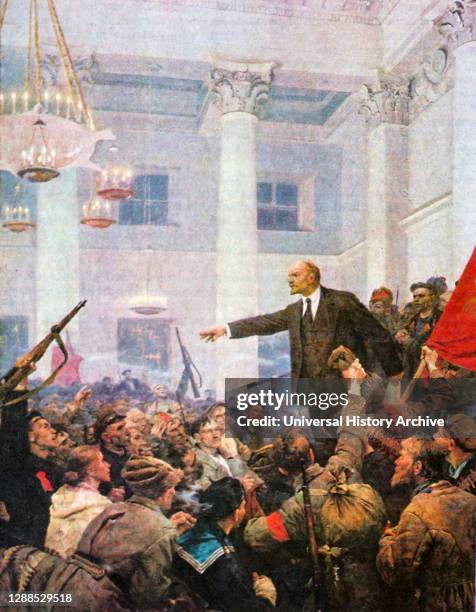 Lenin Colorised 255 Vi Lenin Stock Photos, High-Res Pictures, and Images - Getty Images