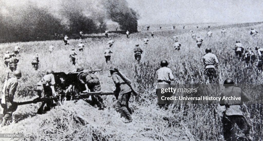 The beginning of the Jassy–Kishinev operation. August 1944.
