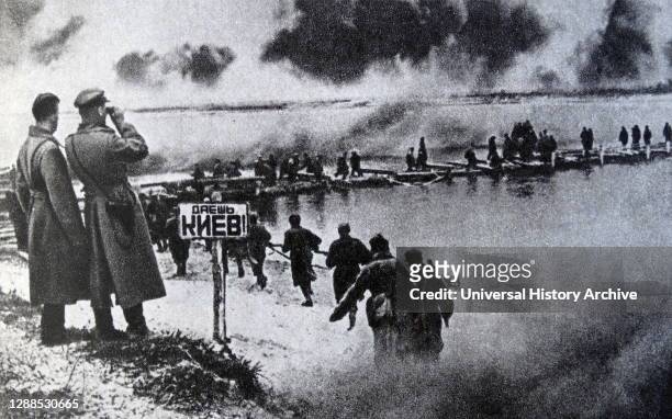 The Battle of the Dnieper was a military campaign that took place in 1943 on the Eastern Front of World War II. It was one of the largest operations...