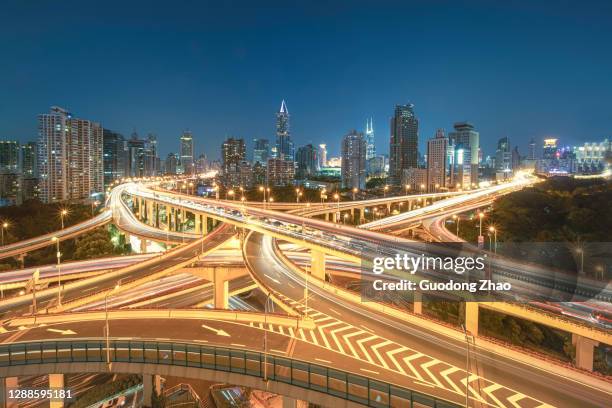 highway interchange - central african republic stock pictures, royalty-free photos & images