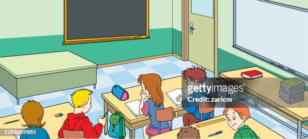 1,678 Cartoon Classroom Photos and Premium High Res Pictures - Getty Images