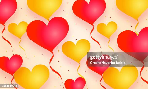 heart shaped balloon on light background - translucent balloon stock illustrations