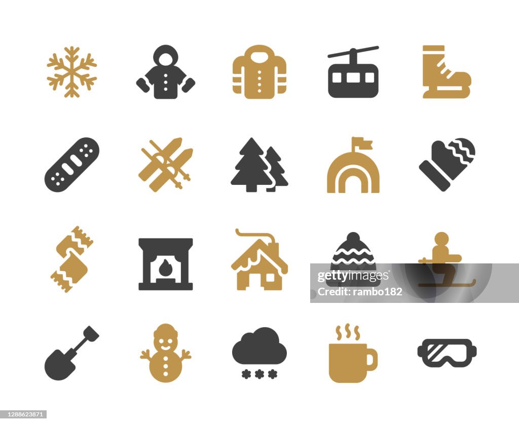 Winter Glyph Icons. Pixel Perfect. For Mobile and Web. Contains such icons as Winter, Season, Snow, Skiing, Christmas, Christmas Tree, Snowman, Hot Drink, Skates, Jacket, Coat, Snowboard, Hut, Skis, Goggles, Skates.