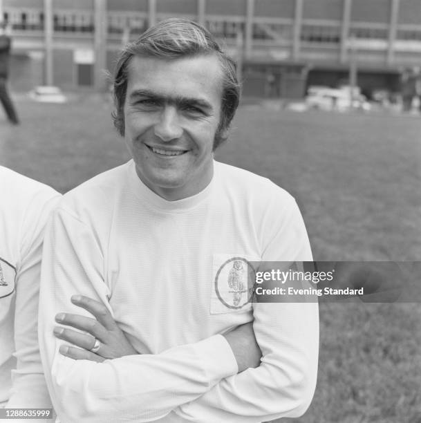 English footballer Terry Cooper of Leeds United FC, UK, 1971.