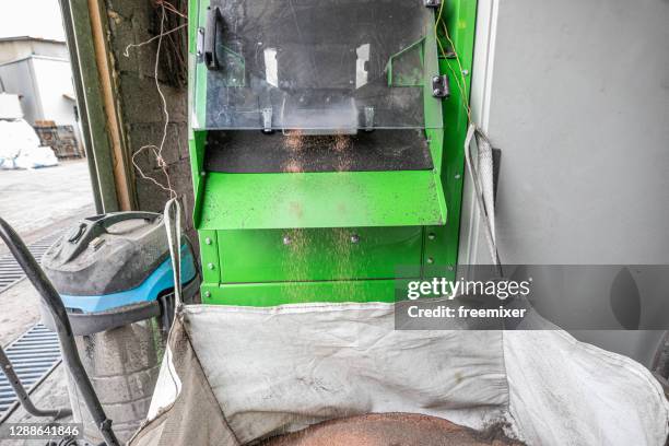 copper falling from milling machine - iron filings stock pictures, royalty-free photos & images