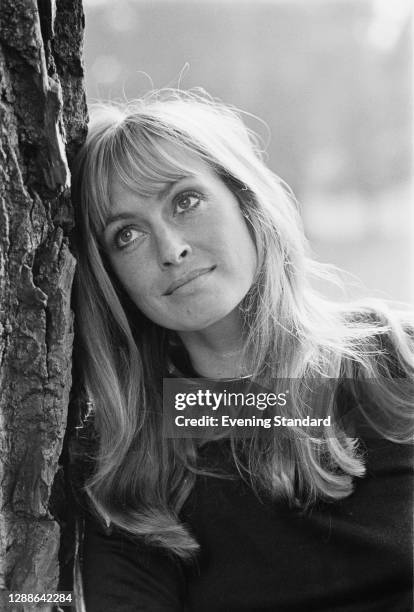 British actress Suzy Kendall, UK, 1971.