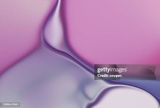 abstract oil fluid liquid acrylic art texture purple pink background bubbles - oil liquid ストックフォトと画像