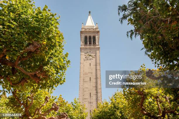 university of california in berkeley campus - berkeley california stock pictures, royalty-free photos & images