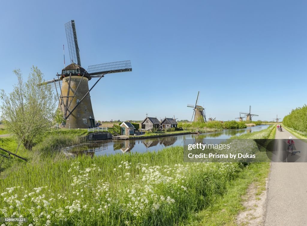 Baisin drainage windmill called Nederwaard Molen number 8.