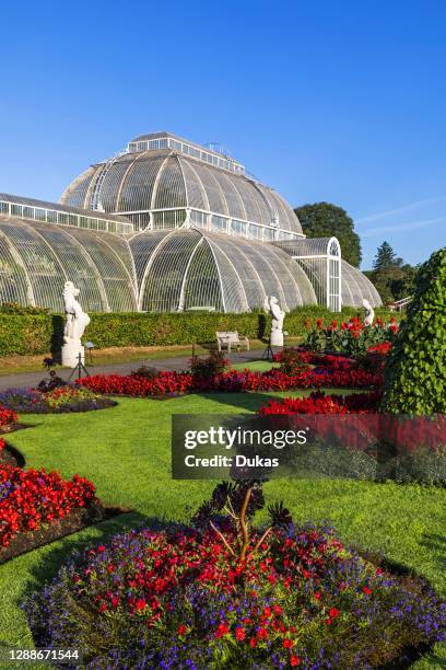 England, London, Richmond, Kew Gardens, The Palm House.