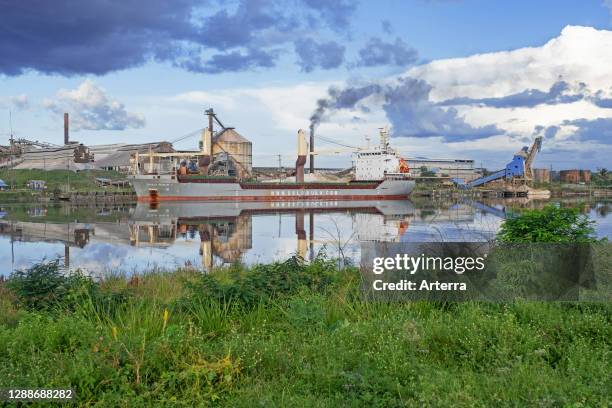 Linden, bauxite mining town and capital city of the Upper Demerara-Berbice region along the Demerara River, Guyana, South America.