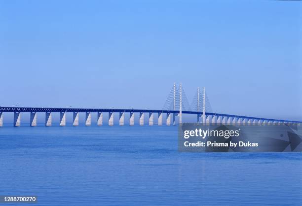 Oresund Bridge, Malmo, Sweden.
