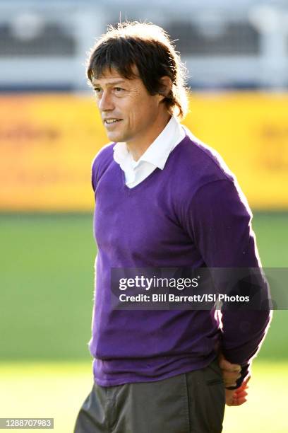 Matias Almeyda Head Coach San Jose Earthquakes during a game between San Jose Earthquakes and Sporting Kansas City at Children's Mercy Park on...