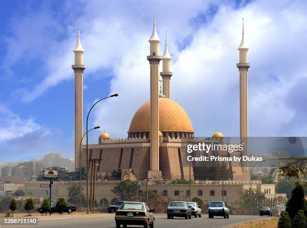 The National Mosque, Abuja, Nigeria, Africa.