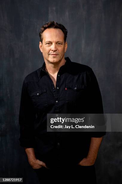 Actor Vince Vaughn is photographed for Los Angeles Times on October 27, 2020 in Manhattan Beach, California. PUBLISHED IMAGE. CREDIT MUST READ: Jay...