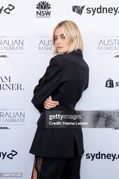 Bridget Malcolm attends the 2020 Australian Fashion Laureate Awards on December 01, 2020 in Sydney, Australia.