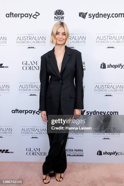 Bridget Malcolm attends the 2020 Australian Fashion Laureate Awards on December 01, 2020 in Sydney, Australia.