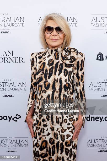 Carla Zampatti attends the 2020 Australian Fashion Laureate Awards on December 01, 2020 in Sydney, Australia.