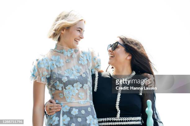 Bridget Malcolm and Tessa MacGraw attend the 2020 Australian Fashion Laureate Awards on December 01, 2020 in Sydney, Australia.