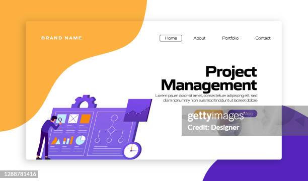 Program Management Visual Banner Project Management Banner Photos and Premium High Res Pictures - Getty ...