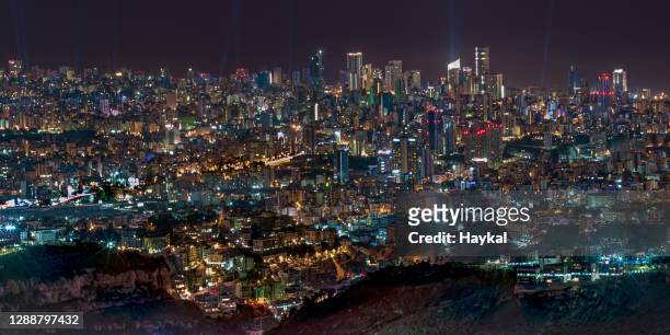 beirut - view of downtown beirut stock pictures, royalty-free photos & images