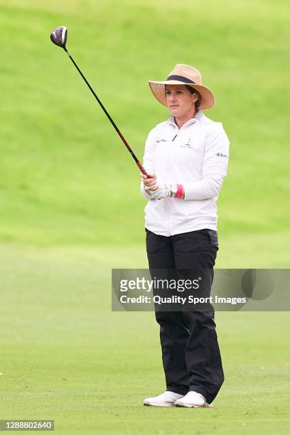 Nicole Garcia of South Africa in action during Day Four of the Andalucia Costa del Sol Open de Espana Femenino at Real Club Golf Guadalmina on...